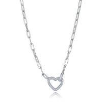 Ladies' Necklace Viceroy 13230C000-30 Silver