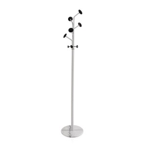 Coat Rack Versa Beku White Metal