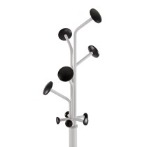 Coat Rack Versa Beku White Metal