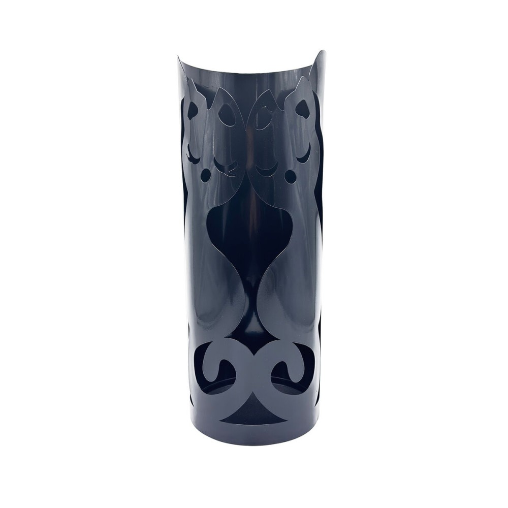 Umbrella stand Versa Black Cats 19 x 49 x 19 cm