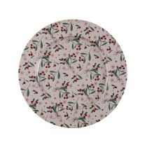 Flacher Teller Versa Metall Beeren 33 x 1,5 x 33 cm