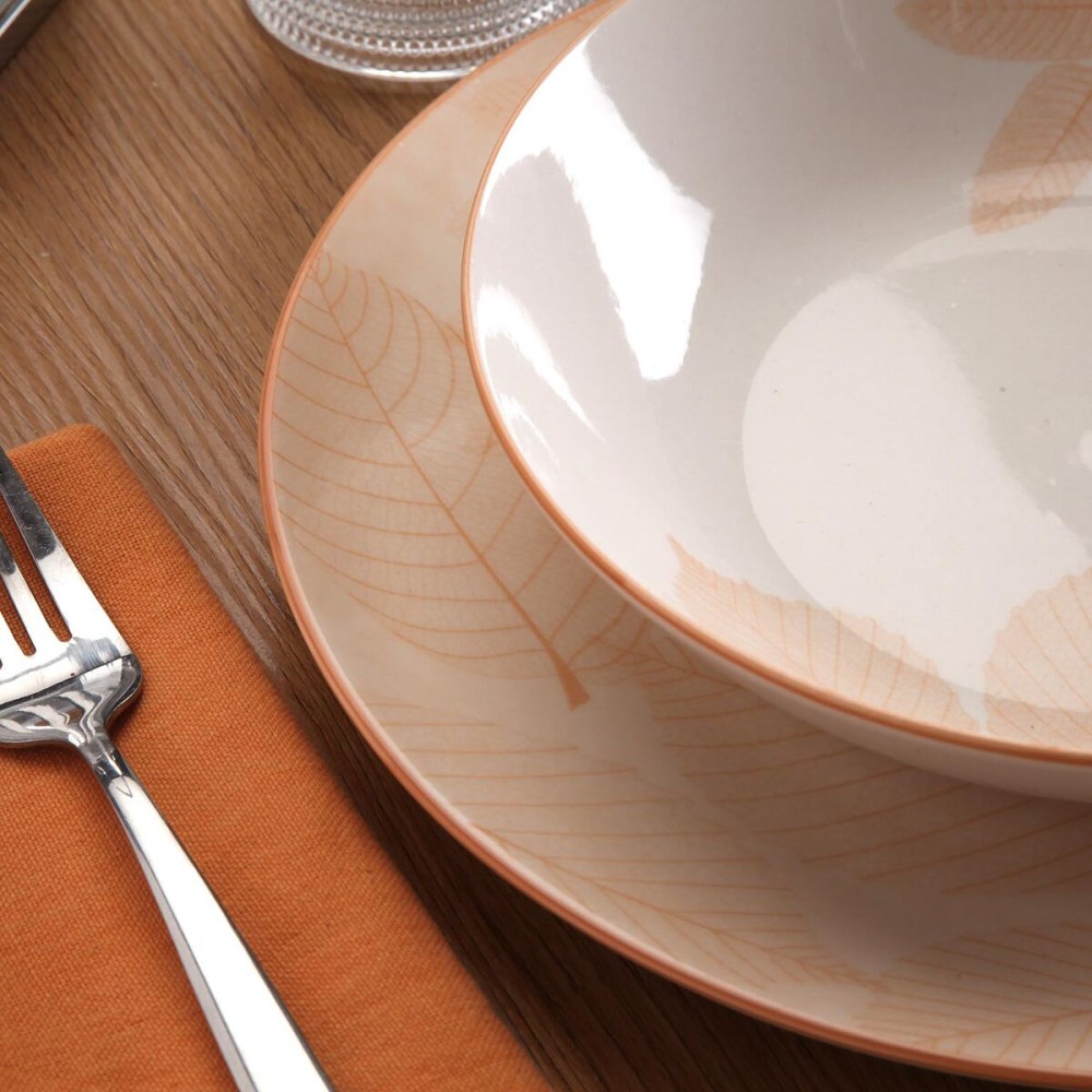 Geschirr Versa Aylen Beige Porzellan 18 Stücke