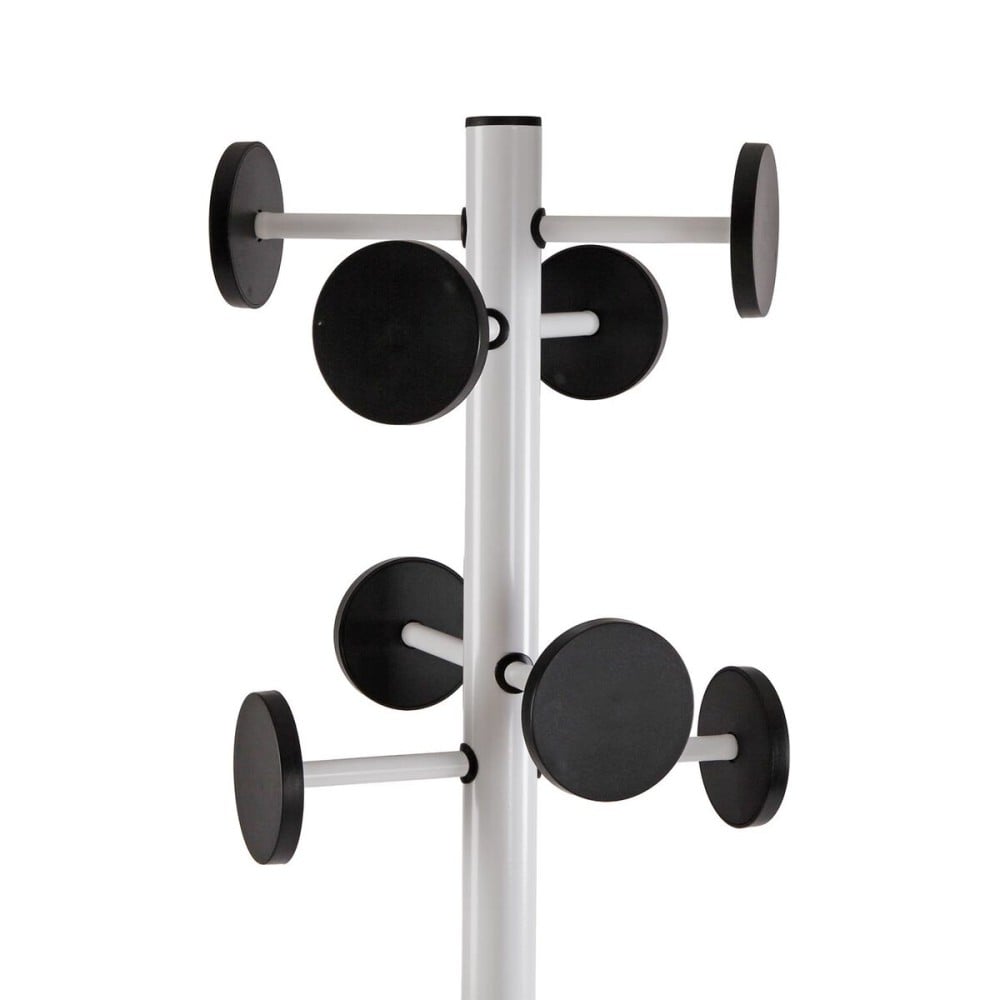 Coat Rack Versa Tora White Metal
