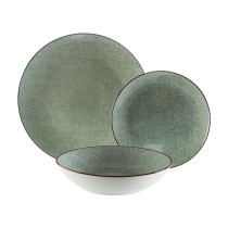 Tableware Versa Green Porcelain 18 Pieces