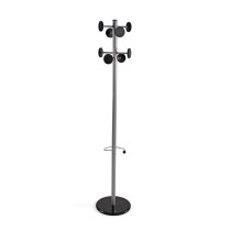 Coat Rack Versa Tora Silver Metal
