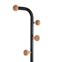 Porte-manteau Versa Cheka Noir Métal