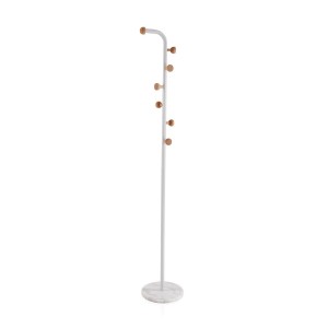 Porte-manteau Versa Cheka Blanc Métal