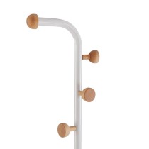 Porte-manteau Versa Cheka Blanc Métal