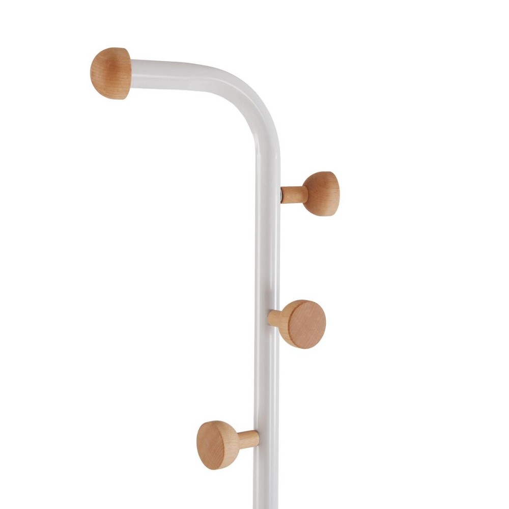 Porte-manteau Versa Cheka Blanc Métal