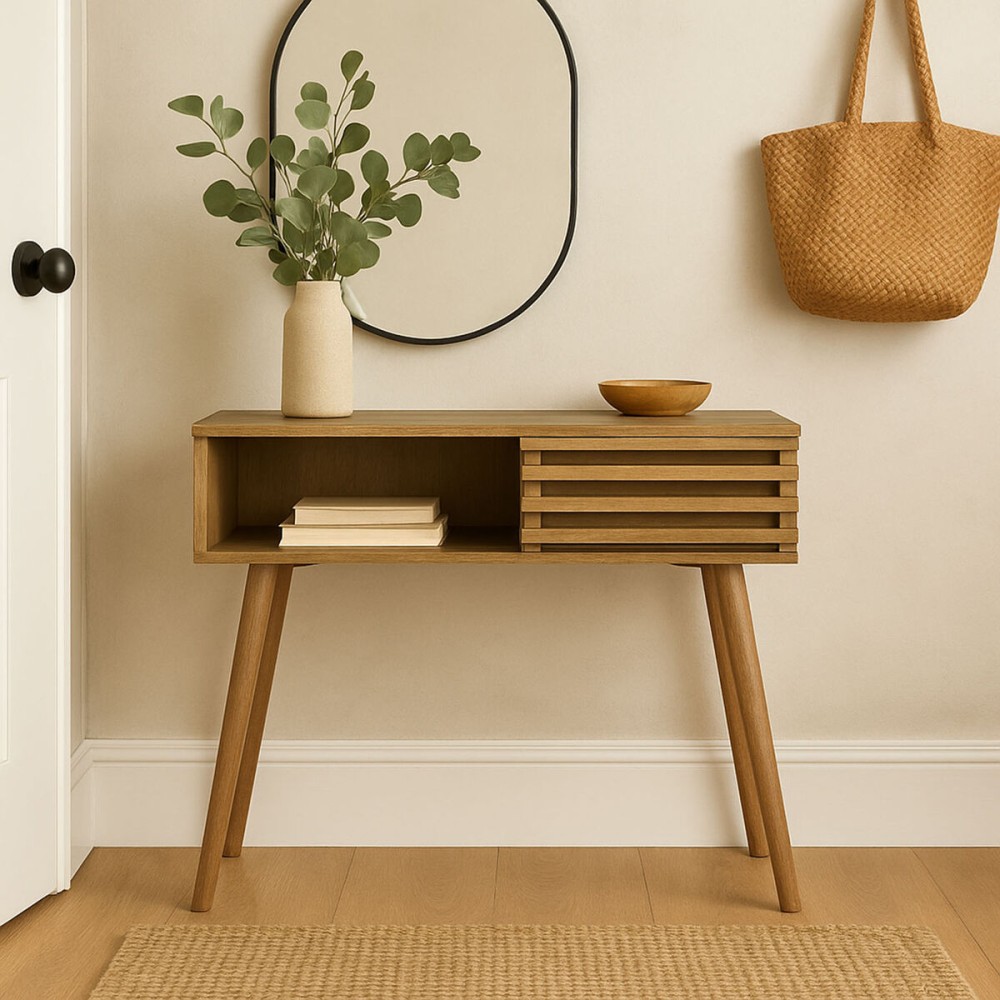 Meuble d'Entrée avec 2 Tiroirs Versa Tatra 35 X 81 X 100 CM