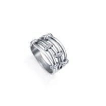 Ladies' Ring Viceroy 75367A01400 Silver 14