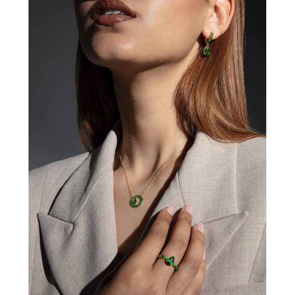 Ladies' Ring Viceroy 15122A016-32 Golden Green 16