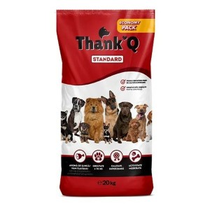 Futter Hurtownia Karm THANK'Q Standard Ham Schwein 20 kg Erwachsener 16 Kg