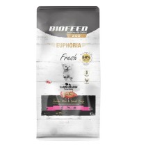 Futter Biofeed Euphoria Fresh Junior Mini & Small Monoprotein Turkey Truthahn 8 kg Welpe/Junior