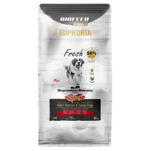 Futter Biofeed Euphoria Fresh Adult Medium & Large Schwein 12 kg Erwachsener 12,7 KG