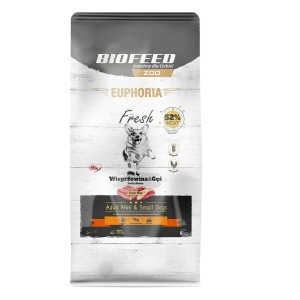 Futter Biofeed Euphoria Fresh Adult Mini & Small Pork with goose Schwein 8 kg Erwachsener