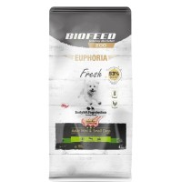 Nourriture Biofeed Euphoria Fresh Adult Mini & Small Turkey with lamb Dinde 8 kg Adulte