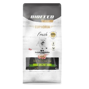 Futter Biofeed Euphoria Fresh Adult Mini & Small Turkey with lamb Truthahn 8 kg Erwachsener