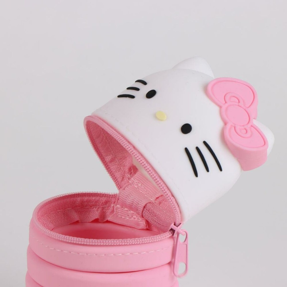 Schulmäppchen Hello Kitty Weiß