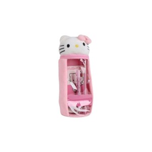 School Case with Accessories Hello Kitty Light Pink