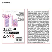 Federmäppchen mit Zubehör Stitch Rosa