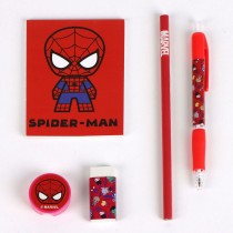 Trousse Scolaire avec Accessoires The Avengers Rouge
