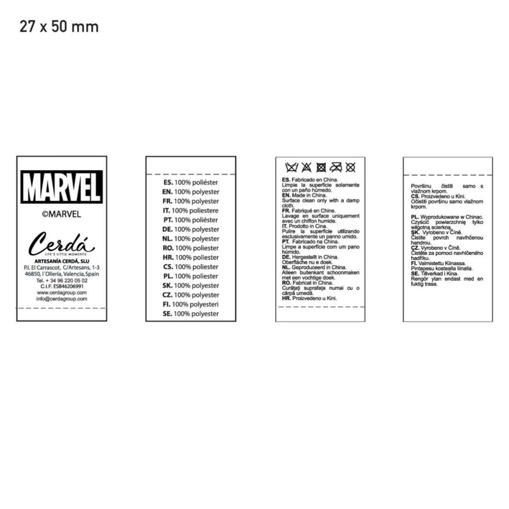 School Case with Accessories The Avengers Green