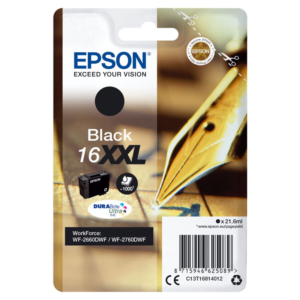 Original Tintenpatrone Epson Nº16XXL Magenta (10 Stück)