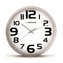 Horloge Murale Esperanza EHC013W Blanc Noir 250 mm Quartz