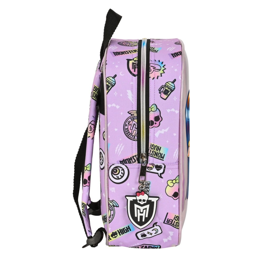 School Bag Monster High Best boos Lilac 22 x 27 x 10 cm