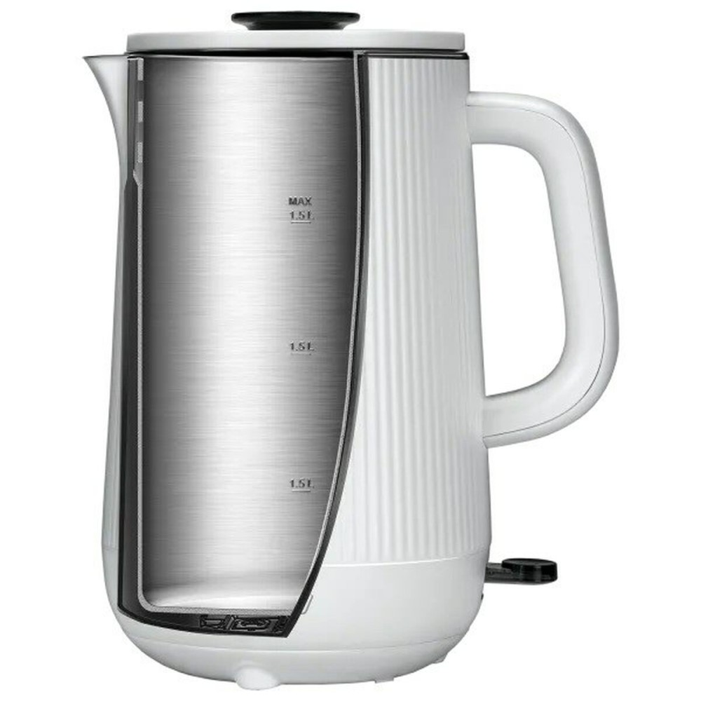 Kettle Mpm MCZ-115 White Stainless steel Plastic 1800 W 1,5 L