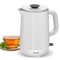 Kettle Mpm MCZ-115 White Stainless steel Plastic 1800 W 1,5 L