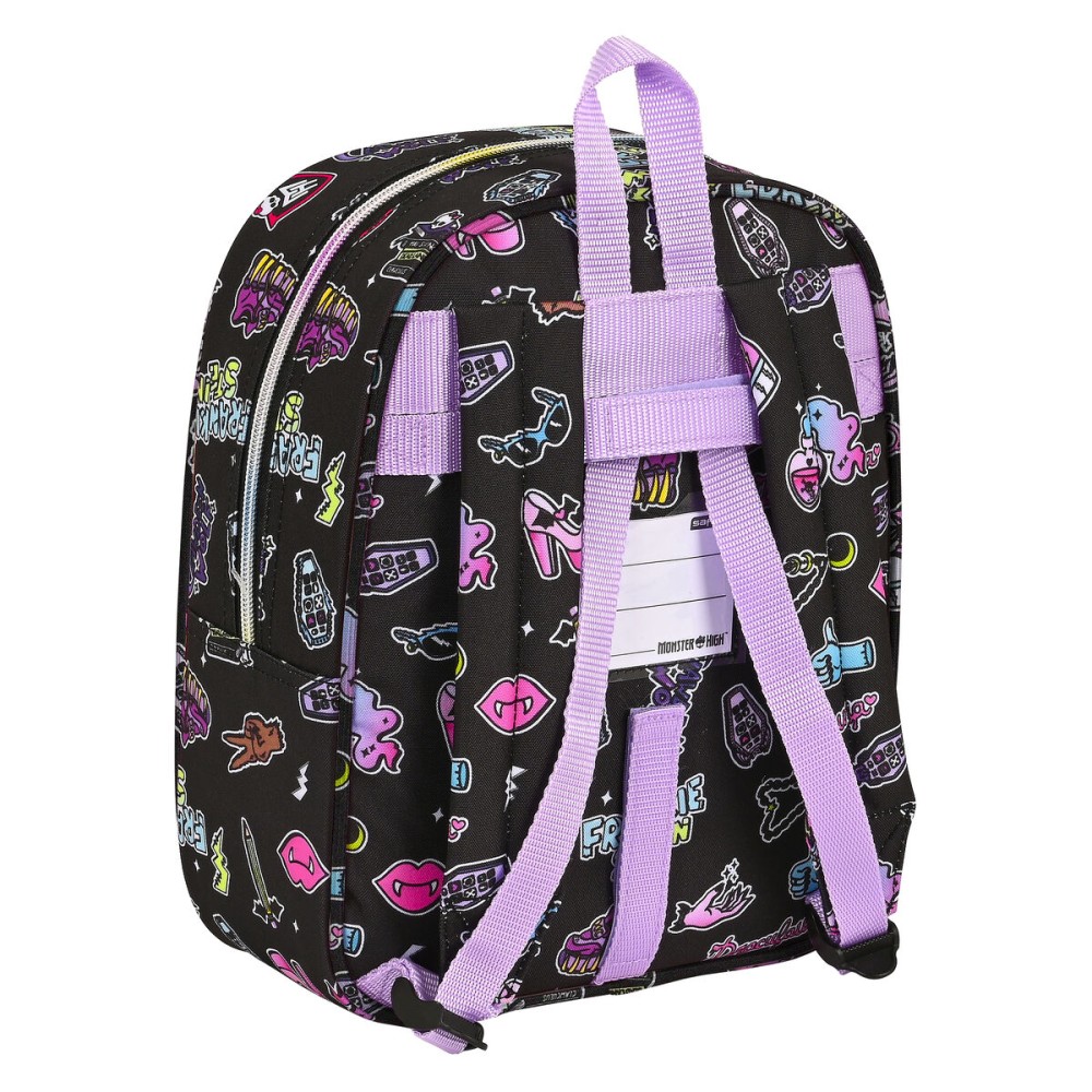 Schulrucksack Monster High Creep Schwarz 22 x 27 x 10 cm