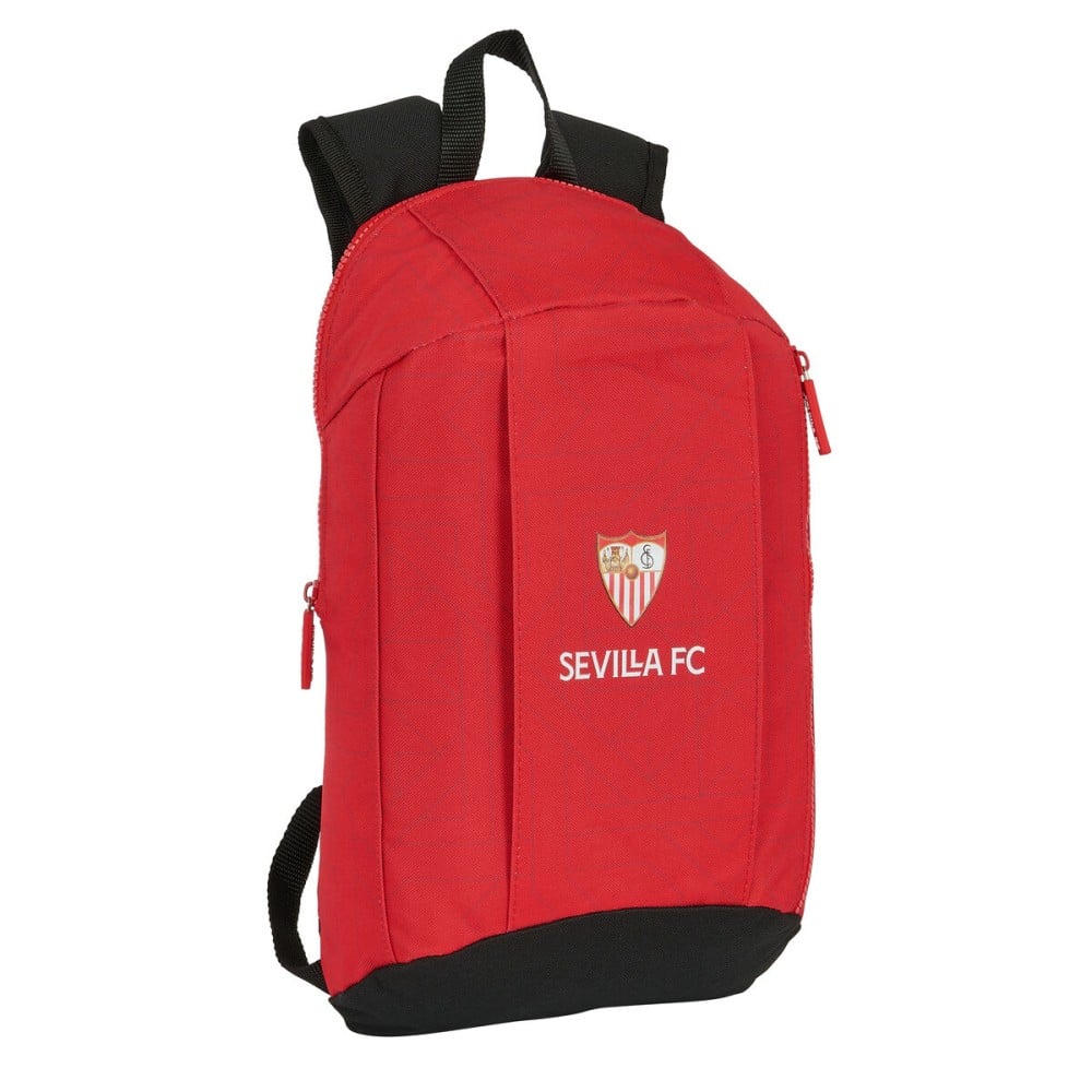 Sac à dos de randonnée Sevilla Fútbol Club Noir Rouge 22 x 39 x 10 cm