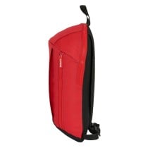 Sac à dos de randonnée Sevilla Fútbol Club Noir Rouge 22 x 39 x 10 cm