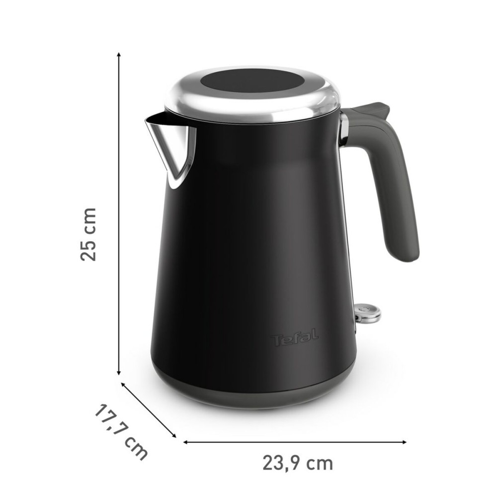 Wasserkocher Tefal KI6668E0 Schwarz Edelstahl 2400 W 1,7 L