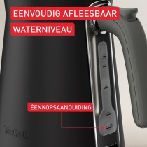 Kettle Tefal KI6668E0 Black Stainless steel 2400 W 1,7 L