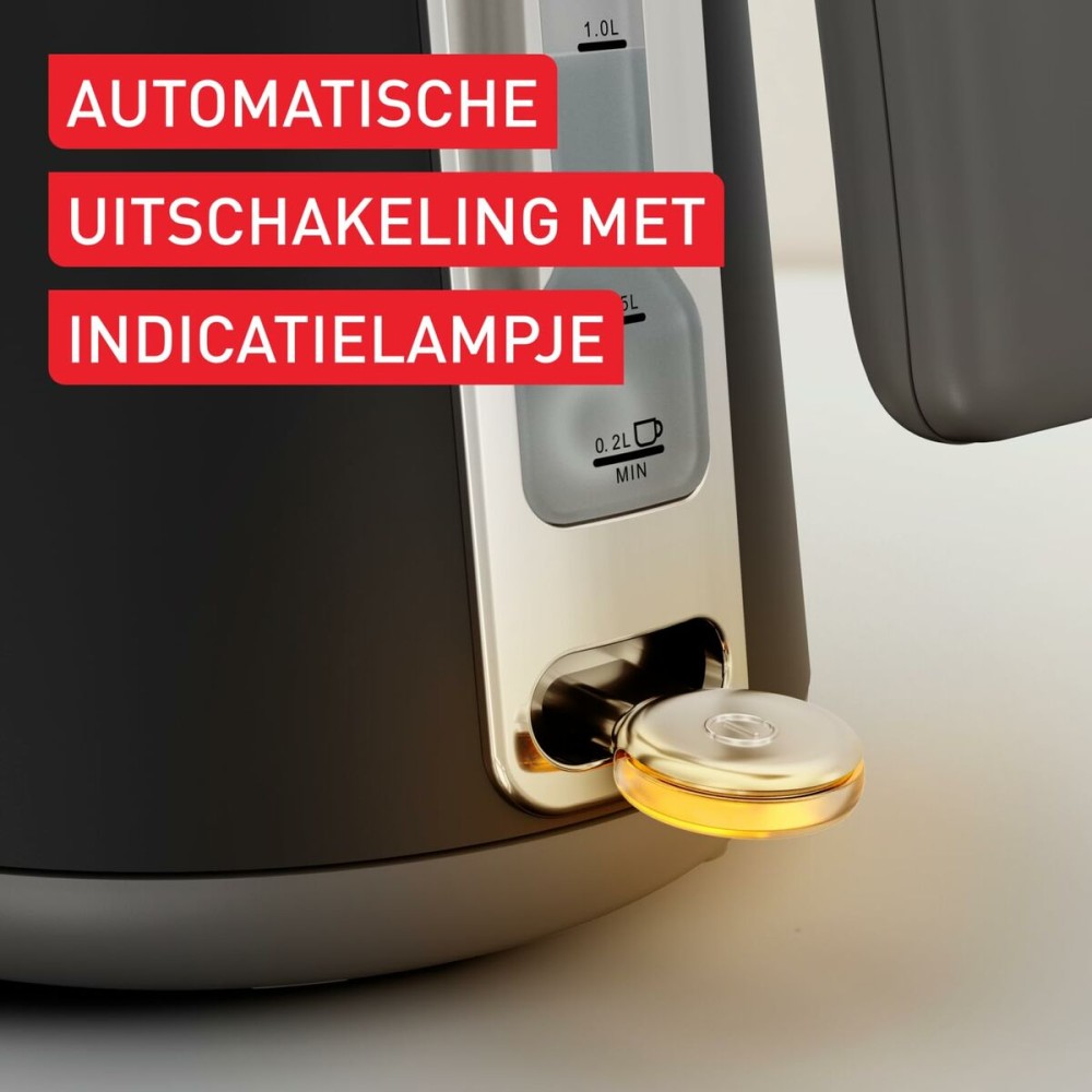 Bouilloire Tefal KI6668E0 Noir Acier inoxydable 2400 W 1,7 L