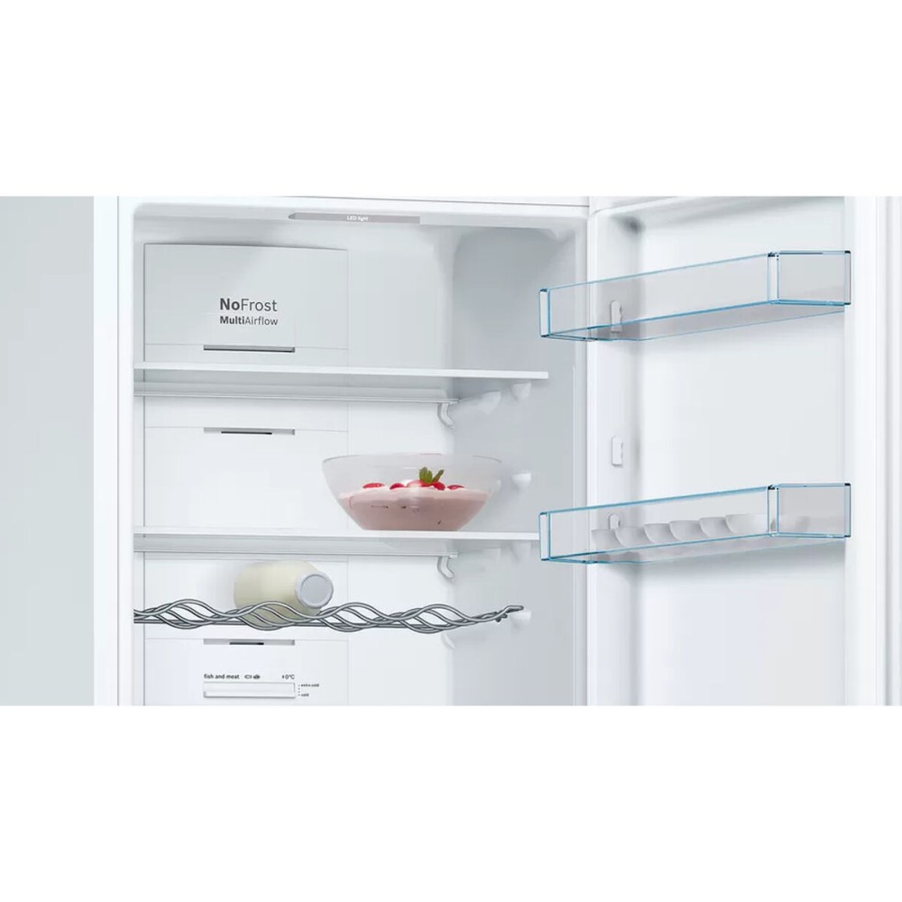 Réfrigérateur Combiné BOSCH KGN36VWED 186 Blanc (60 x 66 x 186 cm)