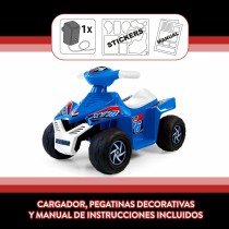Elektro-Quad Feber Racy Blau