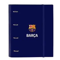 Ringbuch F.C. Barcelona Rot Marineblau 27 x 32 x 3.5 cm