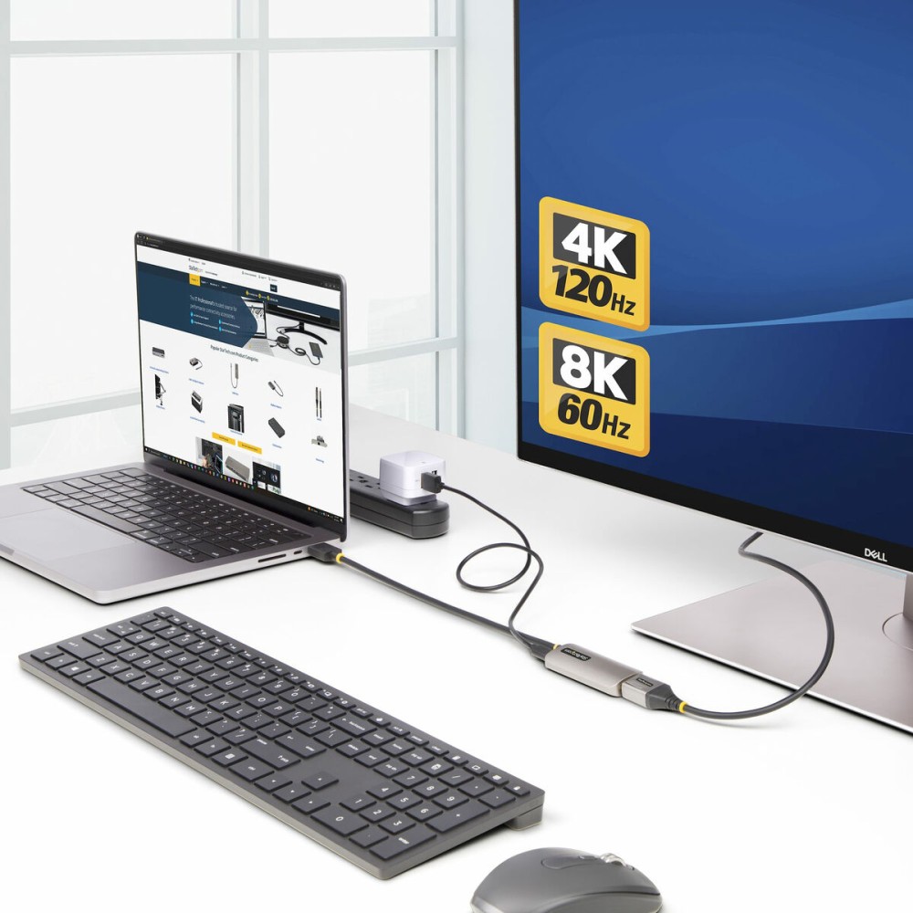 DisplayPort-zu-HDMI-Adapter Startech 148B-HDMI-DP-8K 30 cm