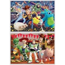 Set mit 2 Puzzeln   Toy Story Ready to play         100 Stücke 40 x 28 cm  