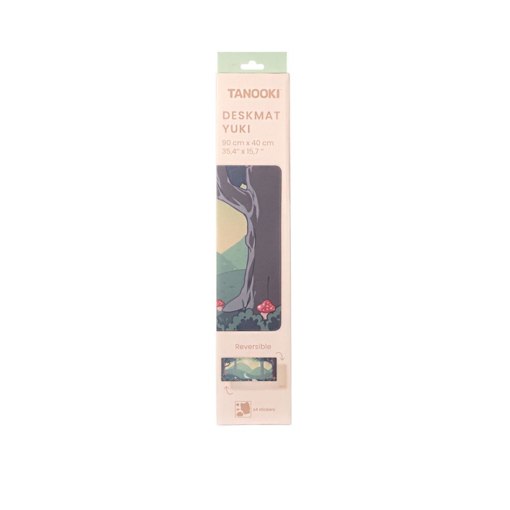 Mouse Mat FR-TEC TANOOKI YUKI Green Beige