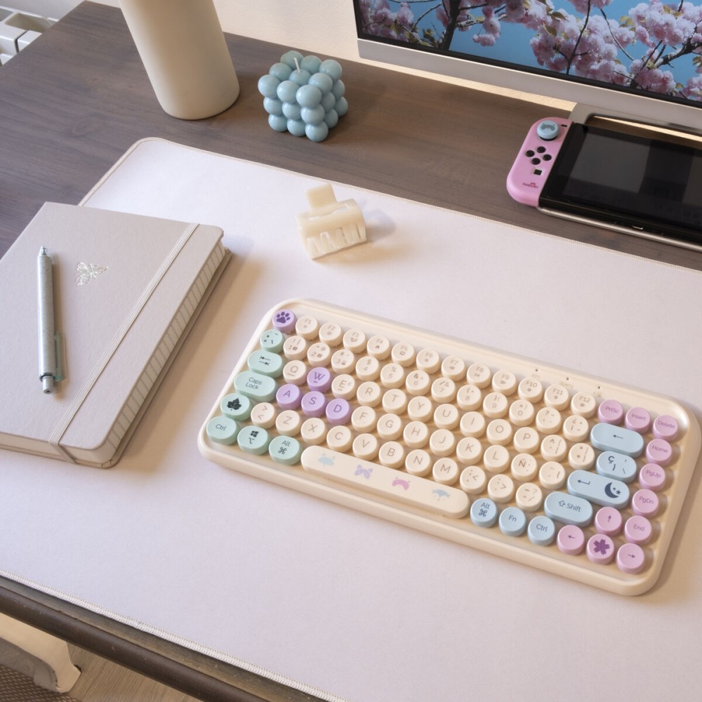 Tapis de Souris FR-TEC TANOOKI YUKI Vert Beige