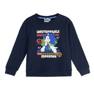 Kinder-Sweatshirt Sonic Dunkelblau