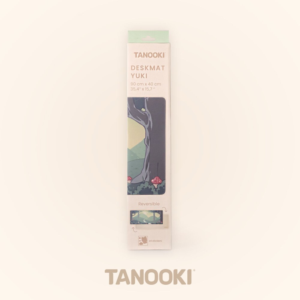 Tapis de Souris FR-TEC TANOOKI YUKI Vert Beige