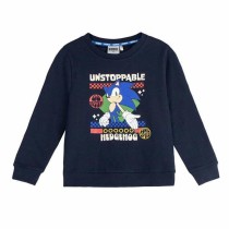 Kinder-Sweatshirt Sonic Dunkelblau