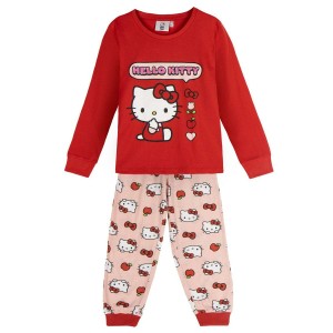 Pyjama Enfant Hello Kitty Rouge