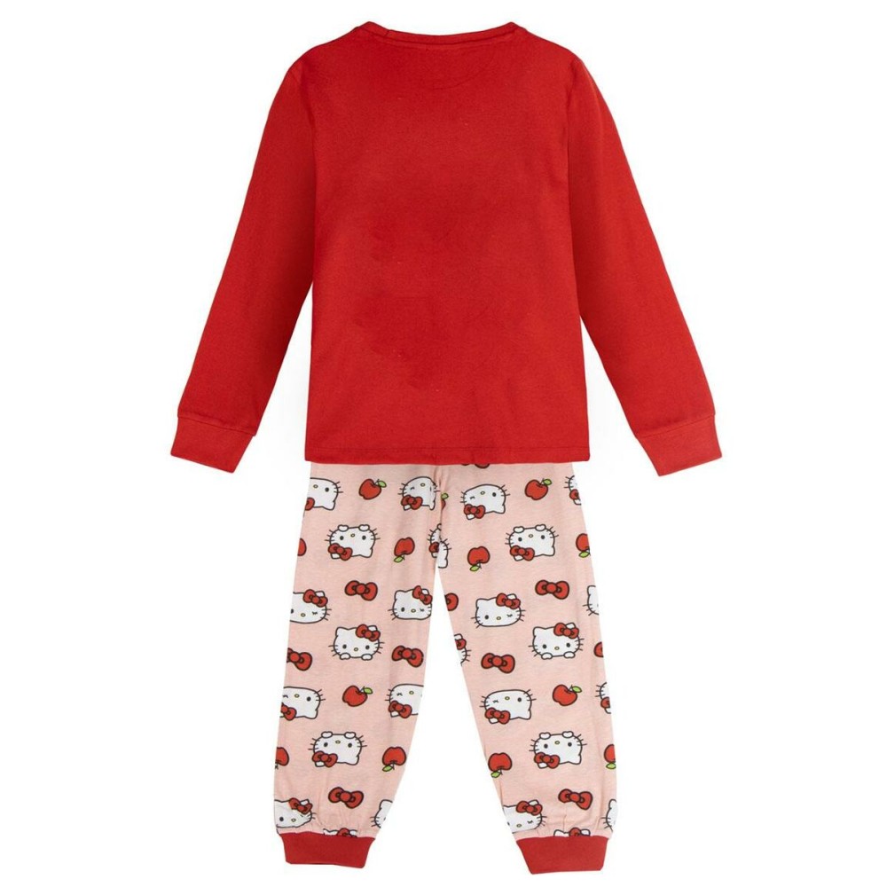 Pyjama Enfant Hello Kitty Rouge